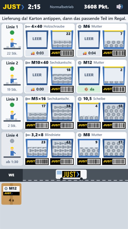 Kanban-Profi – Just Schrauben – Screenshot 1