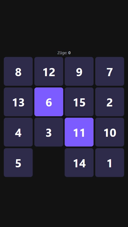 Schiebepuzzle – Screenshot 2